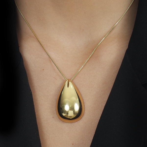 Colar Dourado de Gota - Imagem 2
